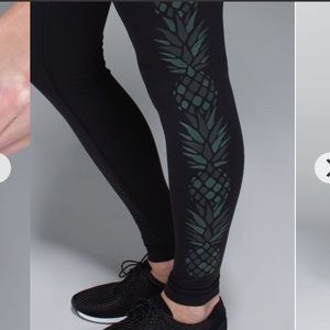 Rare Lululemon Pineapple Wunder Unders